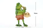 YES 1-2Pcs 3D Craft Resin Creative Thinking Reading Frog Model Figurine Home Office Tabletop Decor Gift Birthday Present - Image 9
