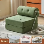 Modern Living Room Sofas Foldable Simple Lazy Sofa Bedroom Comfortable 1-person Sofa Bed Nordic Home Decoration Furniture - Image 12