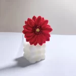 Ins Chrysanthemum Crochet Bouquets Handwoven Flowers Artificial Plants Desktop Home Decoration Friends' Gifts - Image 9