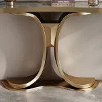 Elegant Vertical Living Room Table Metal Design Entry Premium Hotel Table Nordic Hall Wohnzimmer Tische Luxury Furniture - Image 5