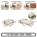 Multifunctional Ergonomic Living Room Sofas Premium Comfy Trendy Modern Sofa Bed With Storage Design Canapé Salon Furniture - Image 7