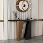 European Luxury Console Table Modern Aesthetic Elegant Trendy Console Table For Hallway Entrance Woonkamer Tafel Furniture - Image 7