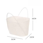 Swimming Bathing Handle Basket Student Bathing Basket Toilet Storage Hoppet Large Capacity Bathroom Storage Baskets Bath Basket - Image 18