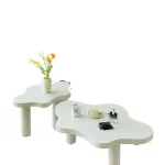 Nordic Cloud Shape Coffee Side Table Pine Cocktail Table Shape Side End Coffee Sofa Center Small Table Living Room Furniture - Image 5