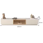Trendy Aesthetic Tv Stand Minimalist Beauty Luxury Premium Tv Stand With Drawers European Mobiletto Porta Tv Home Furniture - Image 2