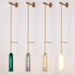 Modern Glass Led Wall Sconce Light Fixture Luminaire Bedroom Living Room Decoration Lamp Lighting Indoor Nordic Bedside Bathroom - Image 4