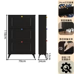 Slim Bedroom Storage Shoe Rack Display Hotel Room Farmhouse Shoe Cabinet Small Office Rangement Chaussures Home Furniture - Image 58