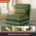 Household Goods Fabric Single Sofa, Sweet Potato Sofa Bed, Small-sized Living Room Folding Dual-use Tatami, Tofu Block Lazy Sofa - Image 9
