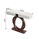 Hallway Entryway Console Tables Display Storage Design Console Tables Nordic Style Recibidor Para Entrada Furniture Living Room - Image 23