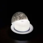 2026 New Cute Cat LED Light Electronic Lamp Ceramic Candle Holder Living Room Decorative Table Top Items Party Birthday Gifts - Image 2