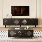 Modern Vintage Tv Stand With Drawers Storage Trendy Organizer Tv Stand Design Living Room Tv Schrank Wohnzimmer Furniture - Image 5