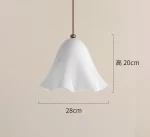 Bauhaus Medieval stained glass Petals Art Creative LED Home Ceiling Lights Lustre Lamps for Living Room Decoration Chandeliers - Image 11