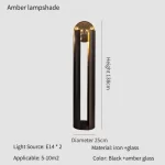 Italy Designer Floor Lamp Black Iron LED Nordic Living Room Hotel Bedside Floor Lamp Home Art Decor Standing Light Desk Lamp - Image 8