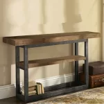 Round Hallway Corner Table Vintage Nordic Unique Entryways Console Table Simple Entrance Console Ingresso Living Room Furniture