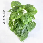 Green Artificial Plants Simulation Wall Hanging Fake Leaf Rattan Real Turtle Rattan Wedding Hotel Party Home Decor Accessori - Image 18