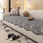 Special-shaped Sofa Cover Cushion for All Seasons Universal 2025 New Straight Row One-piece Combination Sofa Cover Cloth - Image 9