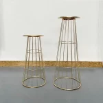 5/10 pcs New  Metal Vase Trumpet Shape Wedding Table Centerpiece Event Road Lead Flower Vases For Home Decoration - Image 5