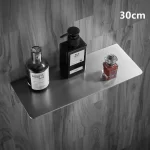 304 Stainless Steel Bathroom Storage Rack 20/30/40/50CM Brushed Chrome Shower Rack Corner Rack Multifunctional Bathroom Hardware - Image 7