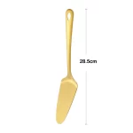 1Pcs Gold Stainless Steel Long Soup Spoon Cooking Utensils Kitchenware Skimmer Colander Frying Spatula Kitchen Accessories - Image 15