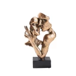 Vilead Couple Statue Lover Sculptures Tabletop Shelf Decor Anniversary Wedding Gift Home Interior Contemporary Mantel Bookshelf - Image 13