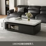 Storage Luxury Coffee Table Modern Living Room Designer Drawers Organizer Moving Side Table Writing Mesa Auxiliar Home Furniture - Image 25