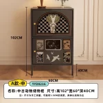 Bedroom Drawers Living Room Cabinets Modern Dining Storage Entryway Cabinet Tall Door Mobili Per La Casa House Accessories - Image 43