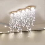 Luxury Pendant Crystal Ceiling Chandeliers Home LED Lighting Fixture Long Hanging Lamp for Living Room Lustre Dining  Table - Image 6