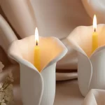 Maria Nuvem x Boowan Nicole Copo de Luz Candle Holder Silicone Molds DIY Concrete Jesmonite Gypsum Making Mould Home Ornament - Image 3