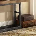 Round Hallway Corner Table Vintage Nordic Unique Entryways Console Table Simple Entrance Console Ingresso Living Room Furniture - Image 2