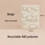 Wall Holder Offices Kitchens Organizer Desktop Shelf Wall Storage Rack Organiser For Workshops Bathrooms Children's Rooms - Image 7