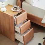 Modern Beauty Nightstand Organize Design Drawers Storage Nightstand Vintage Luxury Cajones De Dormitorio Bedroom Furniture - Image 3