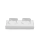 Oirlv Jewelry Display Tray White Ring Earring Display Jewelry Tray Leather Jewelry Trays Bangle Bracelet Necklace Display Trays - Image 11