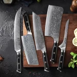 F.YOUNG Professional Kitchen Knives Damascus Steel Japanese Chef Knife Slicer Sashimi Utility Fruit Cooking Kitchenware Utensils - Image 3