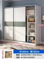 Bedroom Full Size Wardrobes Crafts Storage White Aesthetic Floor Small Wardrobe Dressers Sets Szafy Do Sypialni Home Furniture - Image 19