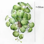 Green Artificial Plants Simulation Wall Hanging Fake Leaf Rattan Real Turtle Rattan Wedding Hotel Party Home Decor Accessori - Image 5