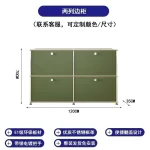 Sideboard Storage Cabinets Modular Combination Metal Frame for Living Room Office Drawers Customizable Large Storage Olive Green - Image 17