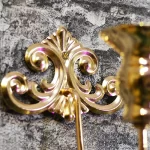 PEANDIM Wall Hanging Candlestick Wall Lamp Scented Candle Decoration Gold Black Candle Holder Home Bar Outdoor Candle Lantern - Image 4