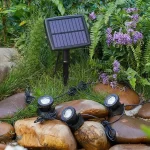 Solar Pond Lights IP68 Waterproof Submersible LED Spotlights Underwater Landscape Lamp for Garden Fountain Pool Pond Decor Lamp - Image 6