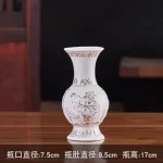 Chinese Creative Relief Ceramic Lotus Buddha Supplies Offering Water Cups, Incense Burners, Vases, Fruit Plates and Ornaments - Image 6