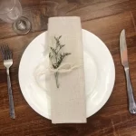 12 pcs White Napkin Table Napkin party Wedding Tablecloth Restaurant Household CottonLinen Napkin table Mat - Image 7
