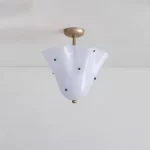 Bauhaus Medieval stained glass Petals Art Creative LED Home Ceiling Lights Lustre Lamps for Living Room Decoration Chandeliers - Image 26