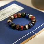 Fashion Ethnic Incense Gray Colored Glaze Bracelet Qin Xiaoxian With Beijing Yonghegong Beast Bangle for Men Women Gift - Image 7