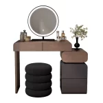 Suspended Dressing Table Mid Century Adult Toiletries Dressing Table Natural Comfortable Comoda Para O Quarto Storage Furniture - Image 6