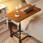 Bedside table Household desk Movable lifting table Bedroom table Writing table - Image 4