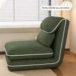 Household Goods Fabric Single Sofa, Sweet Potato Sofa Bed, Small-sized Living Room Folding Dual-use Tatami, Tofu Block Lazy Sofa - Image 2