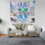 Aertemisi Icedancer Bladee Tapestry Wall Hanging Art for Bedroom Living Room Decor College Dorm Party Backdrop Home Decoration - Image 5