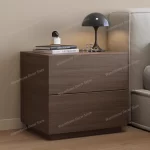 Bedroom Mobile Bedside Table Storage Luxury Drawers Cabinets Librero Wood Nightstand Organizer Criado Mudo Trendy Furniture - Image 6