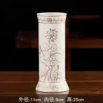 Chinese Creative Relief Ceramic Lotus Buddha Supplies Offering Water Cups, Incense Burners, Vases, Fruit Plates and Ornaments - Image 17