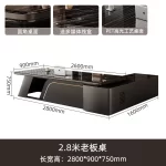 Space Saving Modern Office Desk Storage Executive Computer Office Desk Minimalist Lshaped Escritorio Oficina Office Furniture - Image 33
