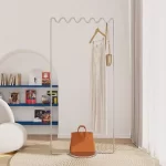 Simple Creative Light Coat Racks Floor Bedroom Luxury Metal High Quality Coat Racks Living Room Porte Manteau Напольная Вешалка - Image 3